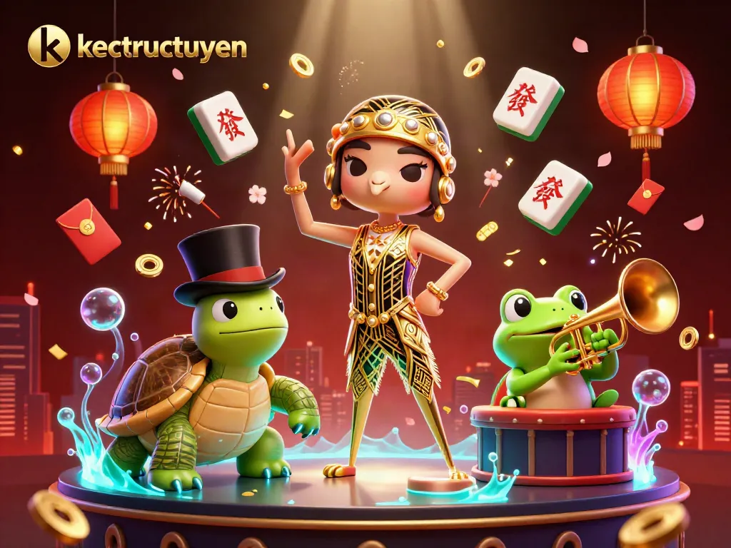 Engage in thrilling action and win with keotructuyen through vibrant casino scenes.