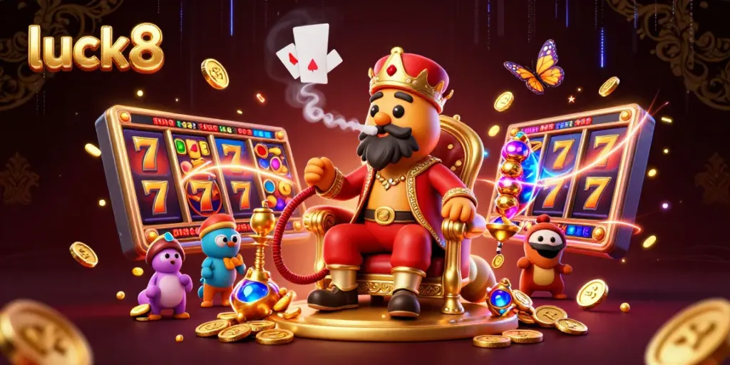 Play the latest slot games at luck8 with dynamic visuals and an exciting casino atmosphere.