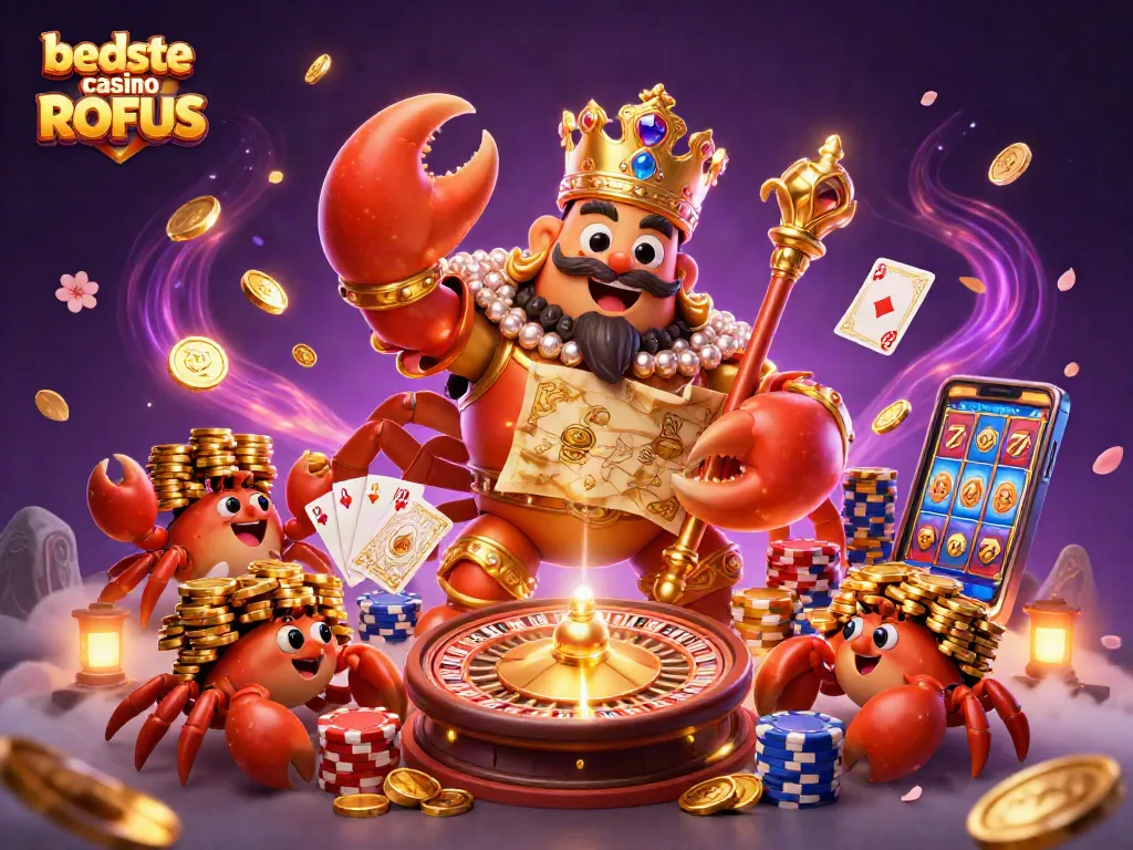 Experience the thrill of beste casino uden ROFUS with a grand crab emperor and dazzling gaming elements.