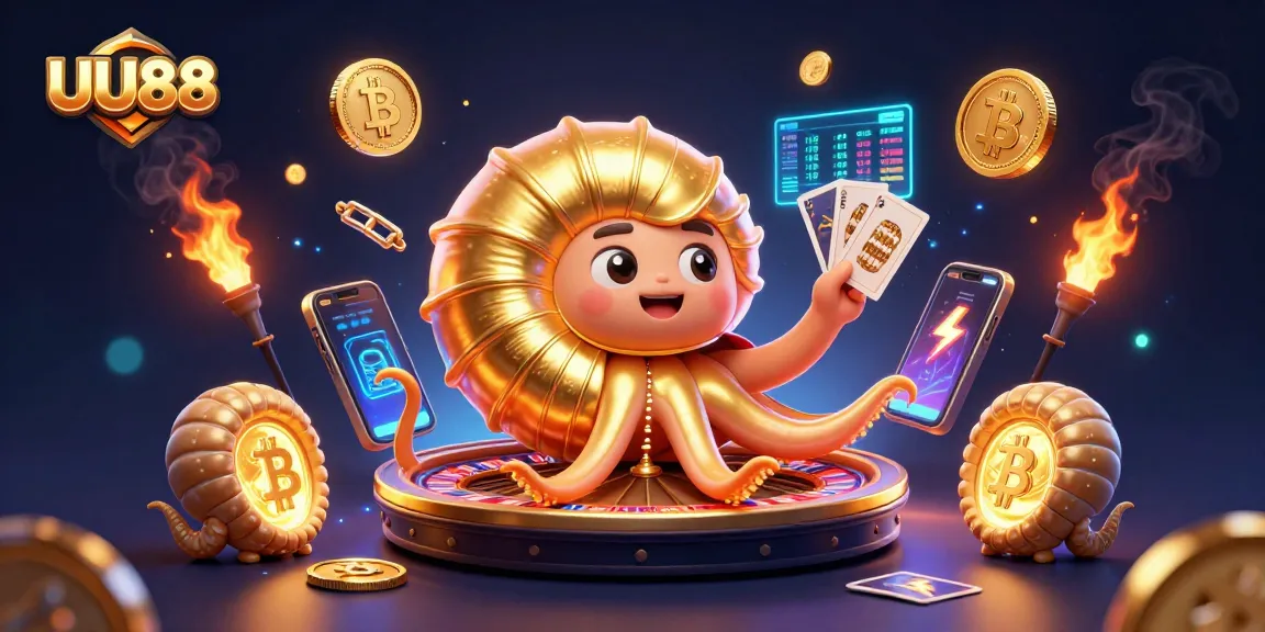Experience exhilarating gameplay with UU88 using dynamic 3D elements in a vibrant casino setting.